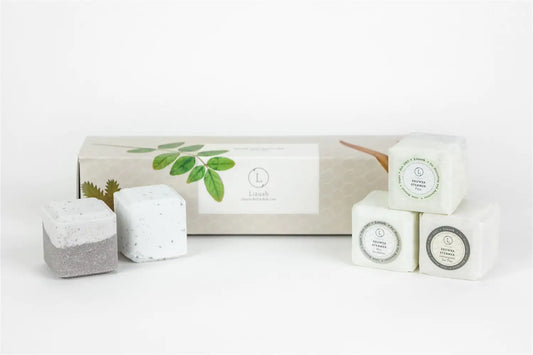 Earthy Shower Steamer, Refreshing Gift Box for Men and Women, Set of 5 Shower Steamers